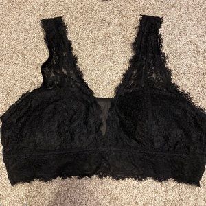aerie longline lace bralette